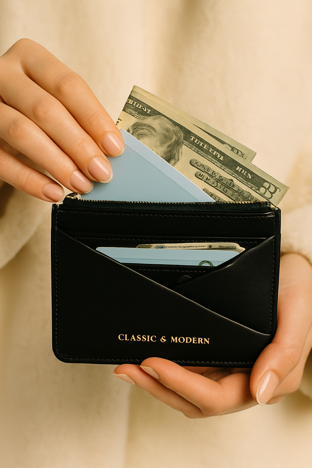 Tailian Classic & Modern Slim Card Wallet Style