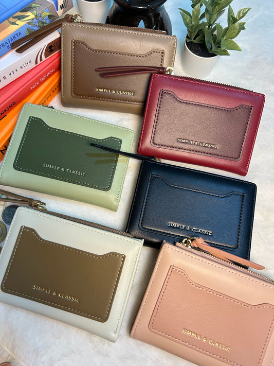 Bi-Fold PU Leather Wallet