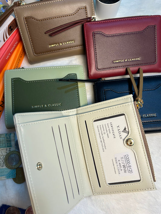 Bi-Fold PU Leather Wallet